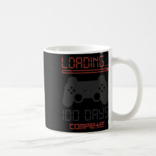 Taza De Café 100 Días Escolares Jugadores De Videojuegos Comple
