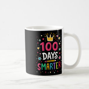 Taza De Café 100 días, maestro más inteligente 100 días de escu