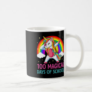 Taza De Café 100 días mágicos lluvias en Unicornio