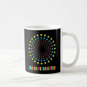 Taza De Café 100 días más brillantes del centésimo día de clase