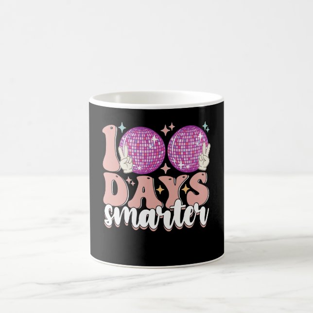 Taza De Café 100 días más inteligente disco bola 100º día de cl (Centro)