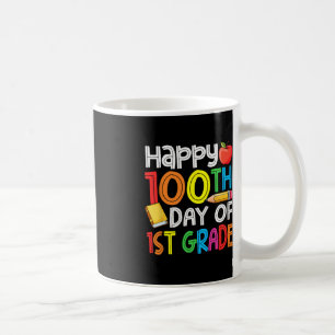 Taza De Café 100 días más inteligentes Primer grado 100º día es