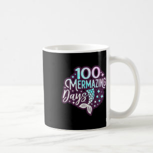 Taza De Café 100 Días Mermazantes De Escuela 100º Día De Escuel