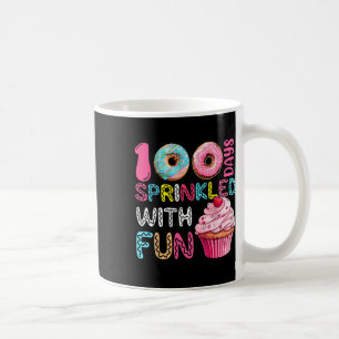 Taza De Café 100 Días Salpicados De Diversión Cupcake 100º Día