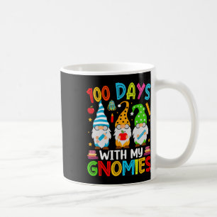 Taza De Café 100 Días Sma Día De Enseñanza Gnome Estudiantes