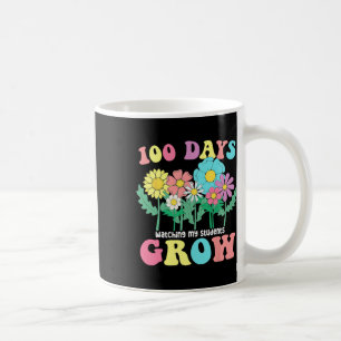 Taza De Café 100 Días Viendo A Mis Estudiantes Crecer Las Flore