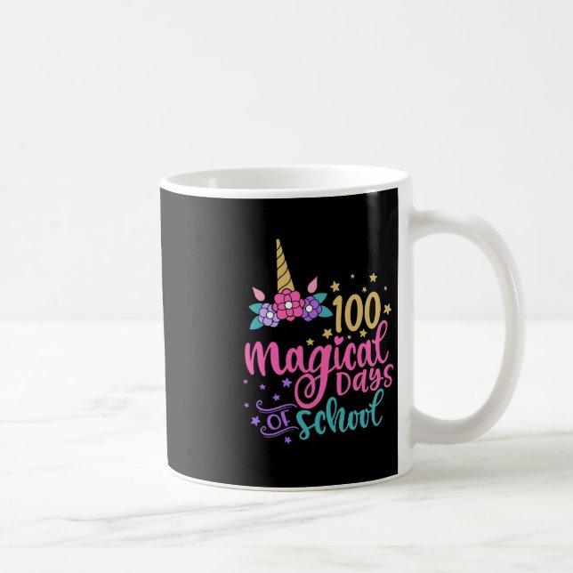Taza De Café 100 Mágicos Días Escolares (Derecha)
