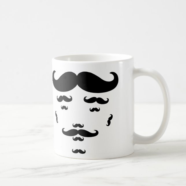 Taza De Café 100% Mustache (Derecha)