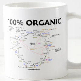Taza De Café 100% Orgánico (Ciclo de Ácido Cítrico - Ciclo Kreb