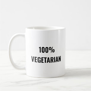 Taza De Café 100% vegetariano
