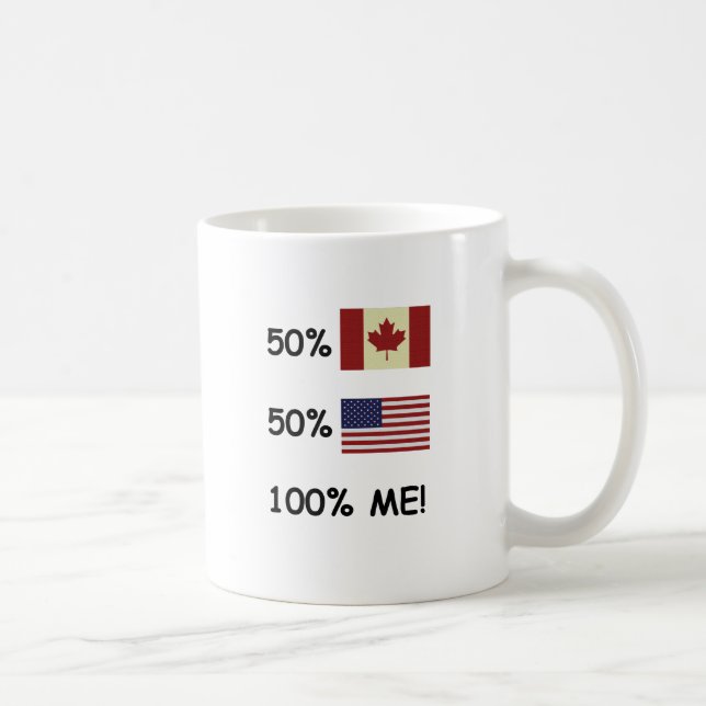 Taza De Café 100% YO canadiense/americano (Derecha)