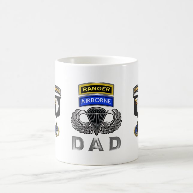 Taza De Café 101ª División Aérea Ranger Airborne Papá (Centro)