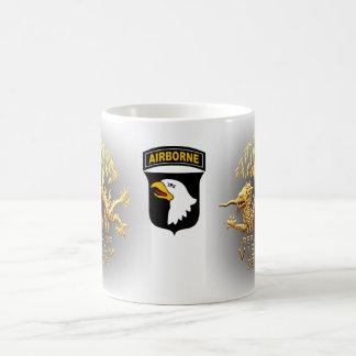 Taza De Café 101ª Dragón de servicio aerotransportado y vietnam