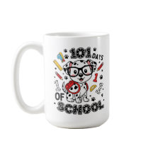 101 Días de Colegio Perro Adorable Regreso a Clase