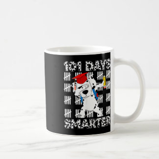 Taza De Café 101 Días Más Inteligente Feliz 100º Día De La Escu