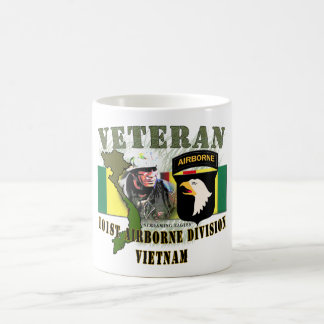 Taza De Café 101o Div-Vietnam aerotransportado (ningún CIB)