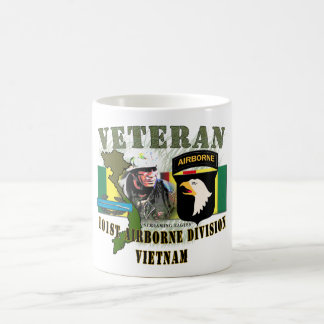 Taza De Café 101o Div-Vietnam aerotransportado (w/CIB)