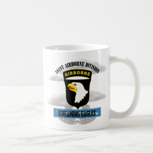 Taza De Café 101o División aerotransportada de "Eagles griter