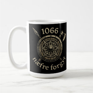 Taza De Café 1066 Patrimonio Vikingo Nunca Olvides