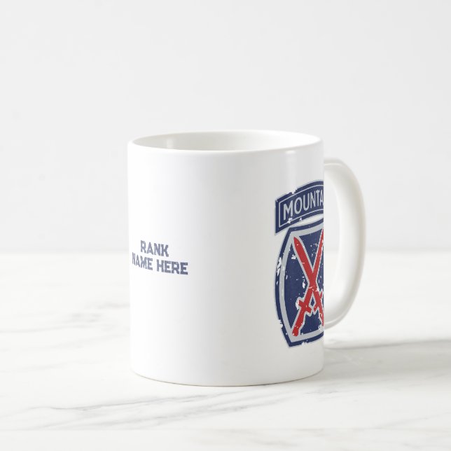 Taza De Café 10.ª Cordillera (Anverso derecho)
