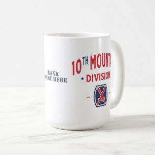 Taza De Café 10.ª División de Montaña