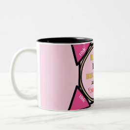 Taza De Café 10.º Chica de cumpleaños Oro Rosa