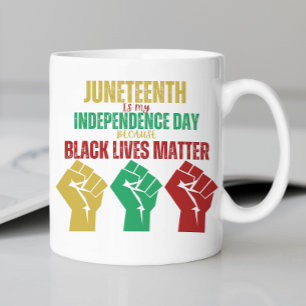 Taza De Café 10.º Mug de Puño Panafricano