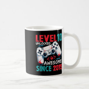 Taza De Café 10.º Nacimiento Niño Nivel 10 desbloqueado desde q