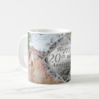 Taza De Café 10,11,20,25,70 Aniversario Boda