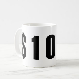 Taza De Café 10 dólares