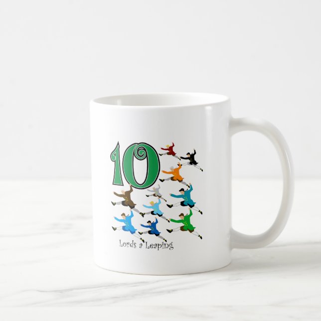 Taza De Café 10 señores Leaping (Derecha)