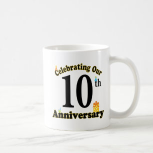 Taza De Café 10mo Aniversario