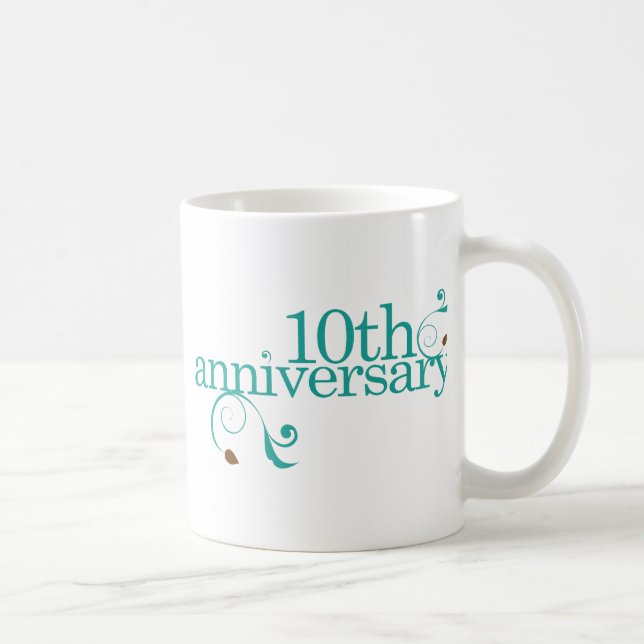 Taza De Café 10mo Aniversario (Derecha)