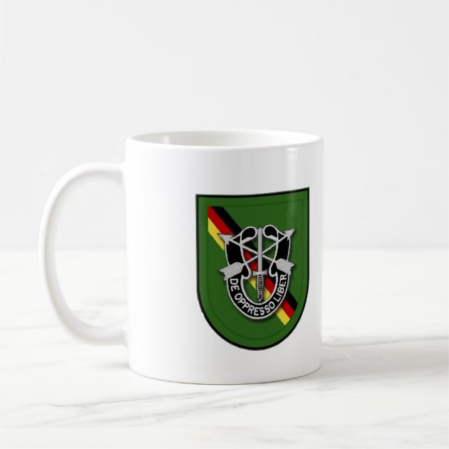 Taza De Café 10mo Grupo Europa Det de las fuerzas especiales (Izquierda)