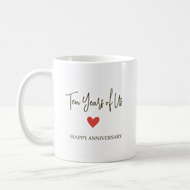 Taza De Café 10th Anniversary – Ten Years of Us (Izquierda)