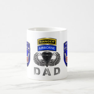 Taza De Café 11.ª División Aérea Ranger Airborne Papá