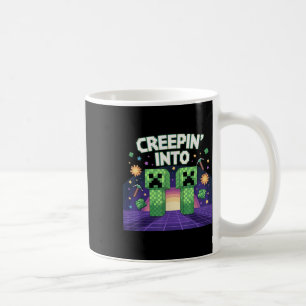 Taza De Café 11.º Jugador de Cumpleaños Pixel Creepin’ En 11 Vi