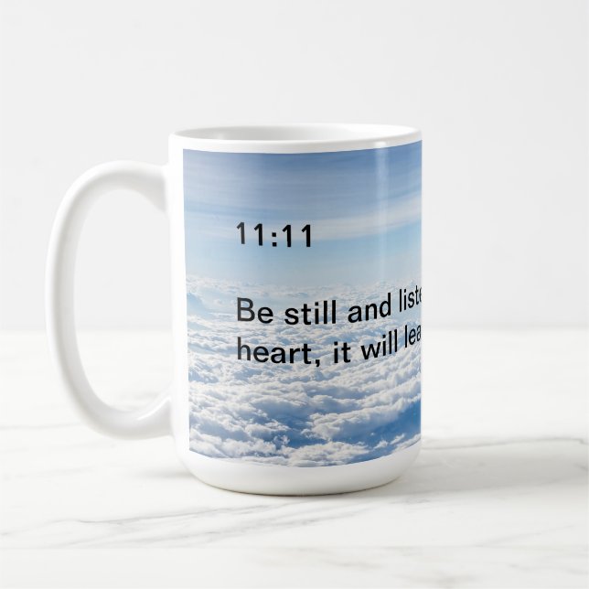 Taza De Café 11:11 Mug espiritual (Izquierda)