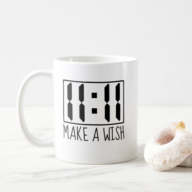Taza De Café 11:11 Wish (Con donut)