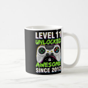 Taza De Café 11 años Bday Son Boy Funny Gamer 11 años Bir
