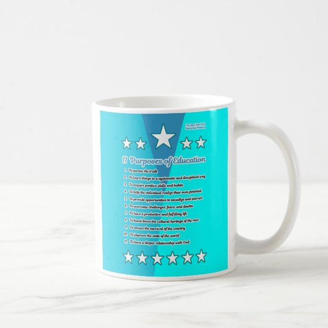 Taza De Café 11 Finalidades de la educación (Derecha)