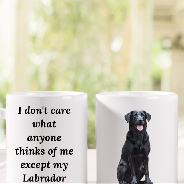 Taza De Café 11 oz Black Labrador Retriever Funny Gift Mug (Subido por el creador)
