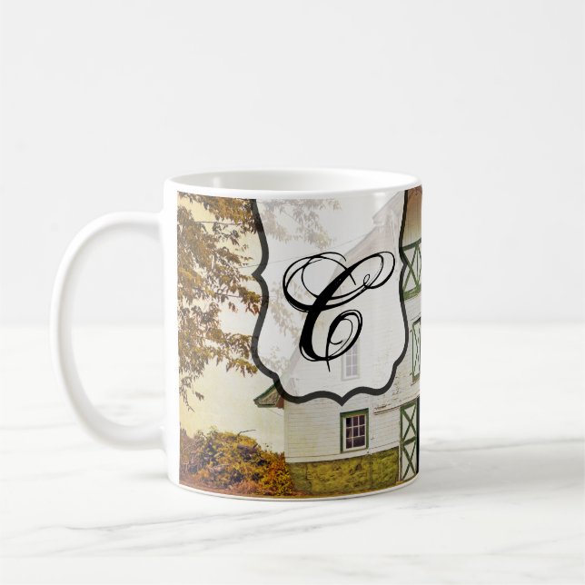 Taza De Café 11 Oz. de Campo Rústico del Campo Rústico del Café (Izquierda)
