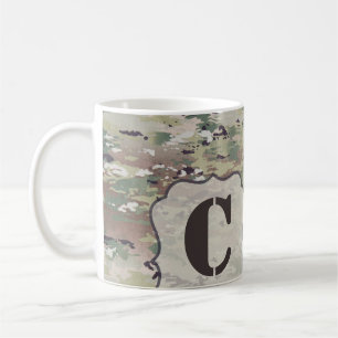 Taza De Café 11 Oz. de Coffee Mug Army OCP Camo Uniform Camofla