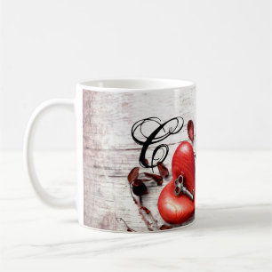 Taza De Café 11 Oz. de Coffee Mug Country Wood Key to my Heart