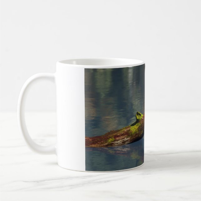 Taza De Café 11oz mug with "Rebirth (Green)" image (Izquierda)