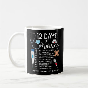Taza De Café 12 Días De Enfermería