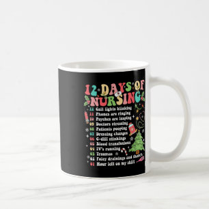 Taza De Café 12 Días De Enfermería Navidades Hospitalarios Enfe
