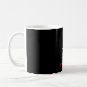 Taza De Café 12 días de impresión de estilo lana de navidades