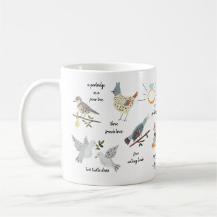 Taza De Café 12 días de navidad